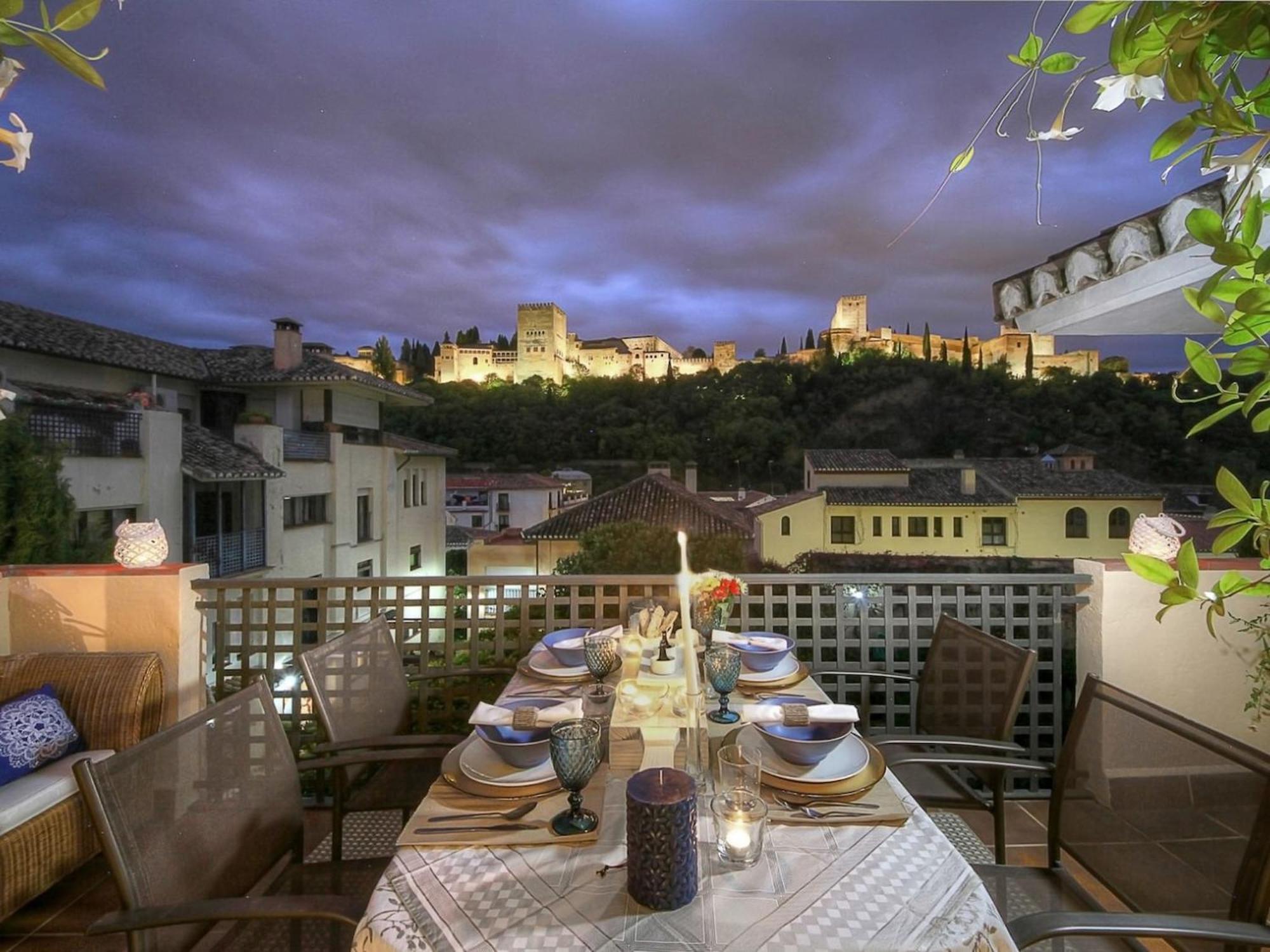 Chezmoihomes Alhambra Penthouse 2 Private Terraces Granada Exteriér fotografie