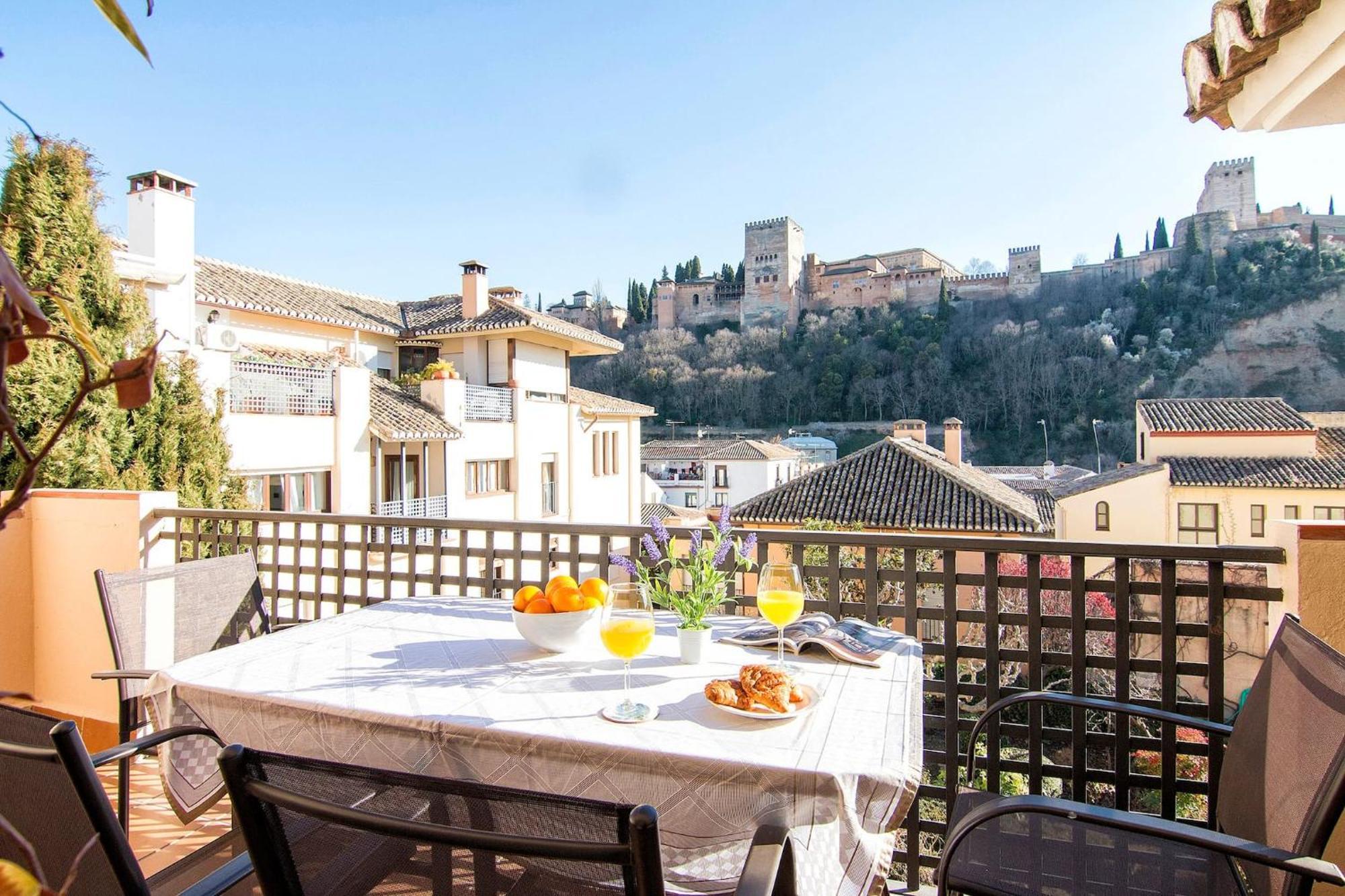 Chezmoihomes Alhambra Penthouse 2 Private Terraces Granada Exteriér fotografie